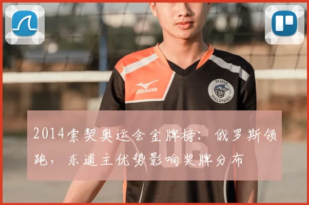 2014索契奥运会金牌榜:俄罗斯领跑,东道主优势影响奖牌分布