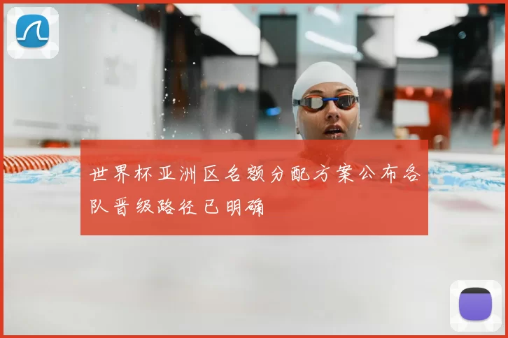 世界杯亚洲区名额分配方案公布各队晋级路径已明确